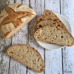 Semolina Sourdough Bread
