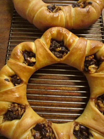 Sourdough Christmas Wreaths