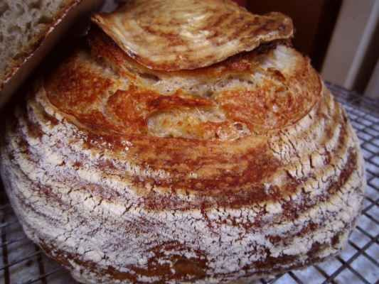 Potato Flax Sourdough Bread