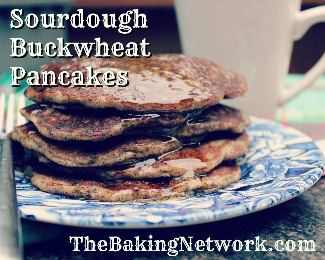 Easy Buckwheat Sourdough Pancakes