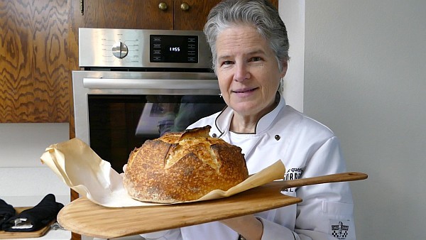 Make your first loaf of sourdough bread! 