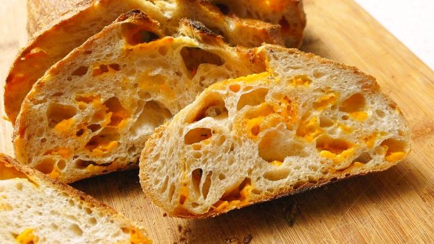 Sourdough Cheesy Bread