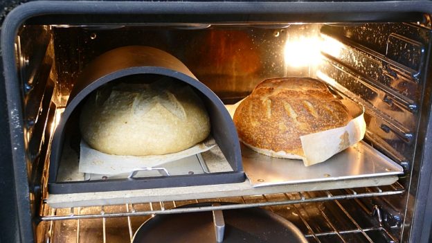 Assembly Line Method of Baking with the Forneau Grande Oven Insert