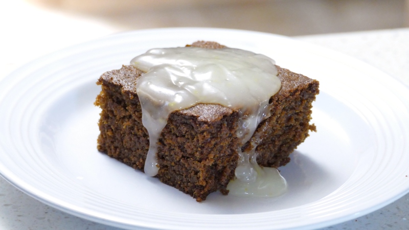 Best Sourdough Gingerbread Cake - The Clever Carrot